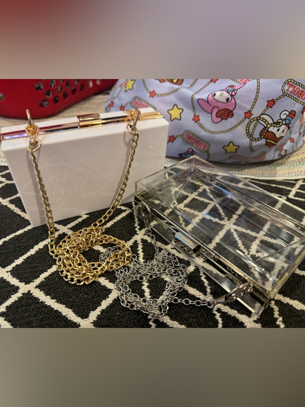 Clear Acrylic Box Bags